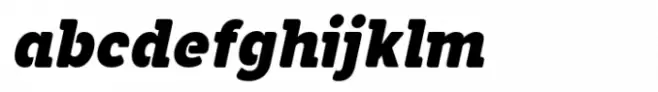 Alaturka 1923 Narrow Black Italic