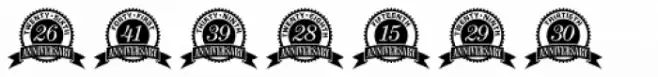 Anniversary Seals