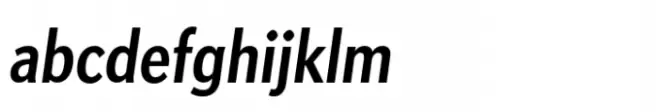 Apres Condensed Bold Italic