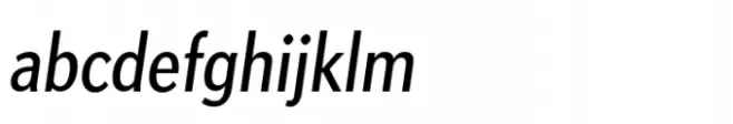 Apres Condensed Italic