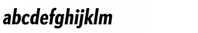 Apres Extra Condensed Black Italic