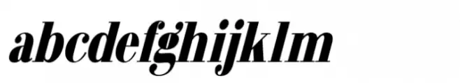 Arshila Black Italic Condensed