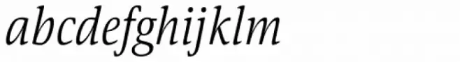 Askan Slim Light Italic