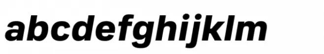 Bahn Heavy Italic
