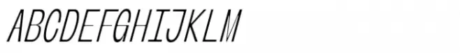 Banigar Condensed Light Italic