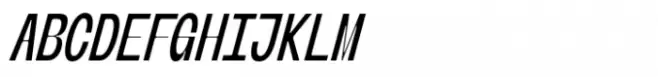 Banigar Condensed Medium Italic