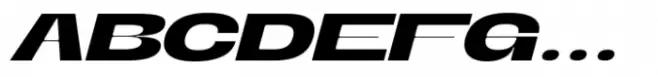Banigar Expanded Semi Bold Italic