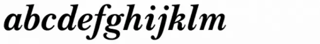 Baskerville No.2 Bold Italic