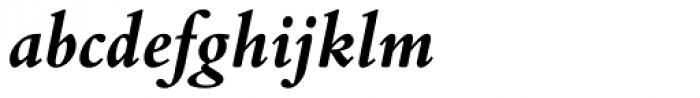Bembo Book Bold Italic
