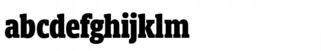 Berlingske Slab Display Std Extrabold