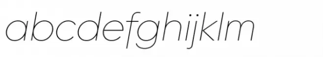 BF Garant Thin Italic