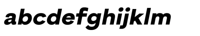 Bornia Black Italic