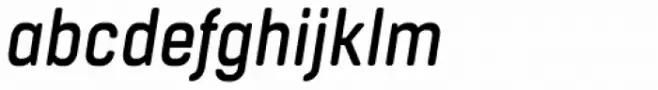 Boxed Round Medium Italic