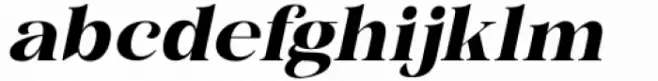British Classical Bold Italic