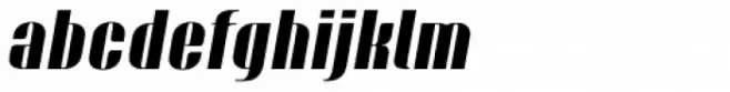 Bronsimard Extra Bold Italic