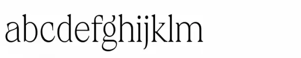 Calgera Thin Condensed Contrast