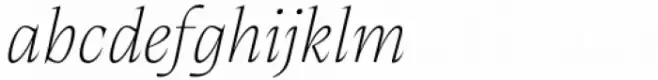 Calvino Grande Thin Italic