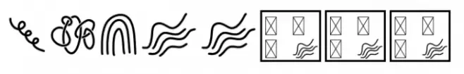 Chubby Lines Clipart