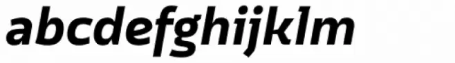 Cline Sans Bold Italic