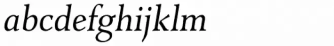 Combi Serif Book Oblique