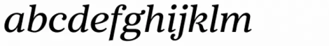 Core Serif N 45 Medium Italic