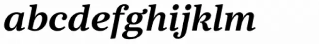 Core Serif N 65 Heavy Italic