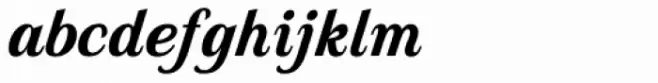 Country Western Script Black