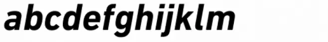 DIN Next Cyrillic Bold Italic