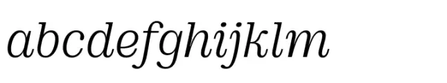 DT Augustina Slab Italic 3 Light