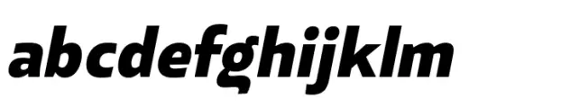 Elioth Extra Bold Italic