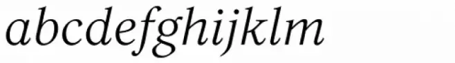 Eloquence Extra Light Italic