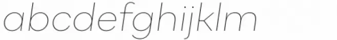 Engram Thin Italic
