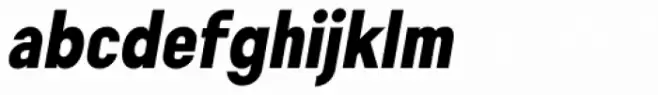 Engula Extra Black Italic