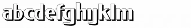 Fat Font Grotesk Shadow