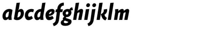 Fazeta Sans Black Italic