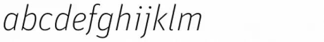 FF Unit OT Thin Italic