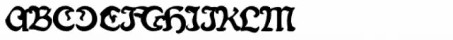 Fin Fraktur Versalete