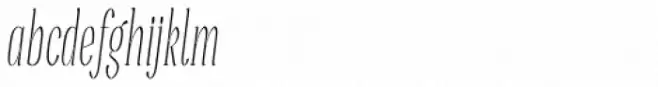 Flenja Thin Italic