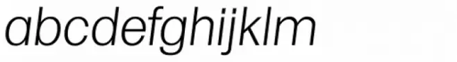 Formula Serial Light Italic