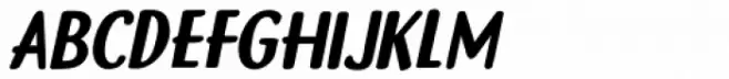 Gamboge Italic