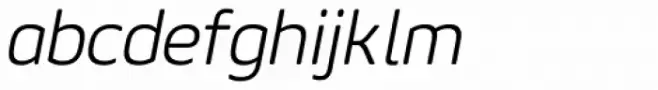 Geon Soft Light Italic