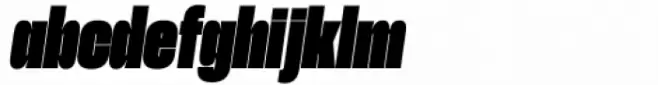 Herokid Heavy Condensed Italic