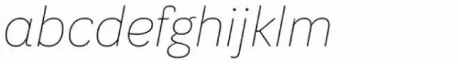 Ida Thin Italic
