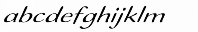 Ilbit Extra Expanded Italic
