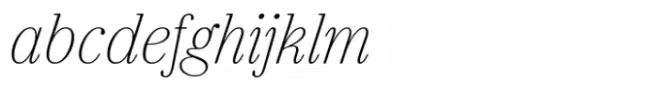 Italian Plate No4 Std Thin Italic