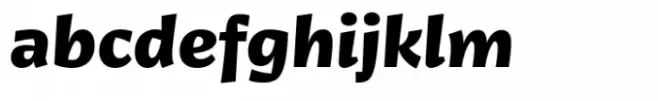 Jantar Flow Extra Bold Italic