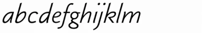 Klassika Light Italic