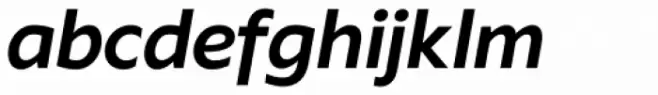 Klein Text Bold Italic