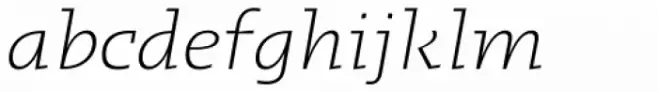 Kotto Slab Light Italic