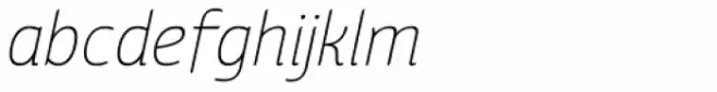 Kurstiva Thin Italic